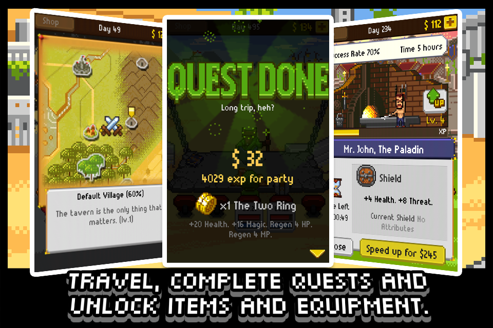 Knights of Pen & Paper iPhone